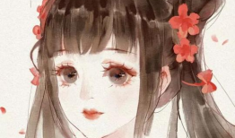 漫画古风少女,少女生涯的浪漫演绎